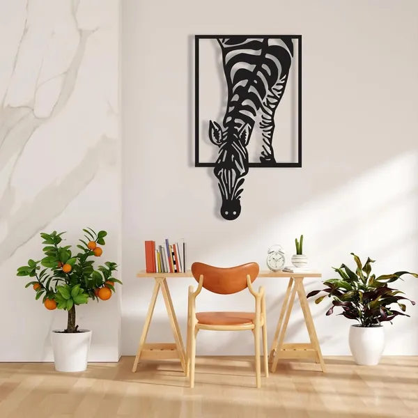 Black_Giraffe_Metal_Decor,_Metal_Wall_Decor,_Housewarming_Decor,_Metal_Wall_Art,_Home_Wall_Hangings,_Geometric_Wall_Art,_Animal_Metal_Decor,_(Size_58X33X15_Cm)
