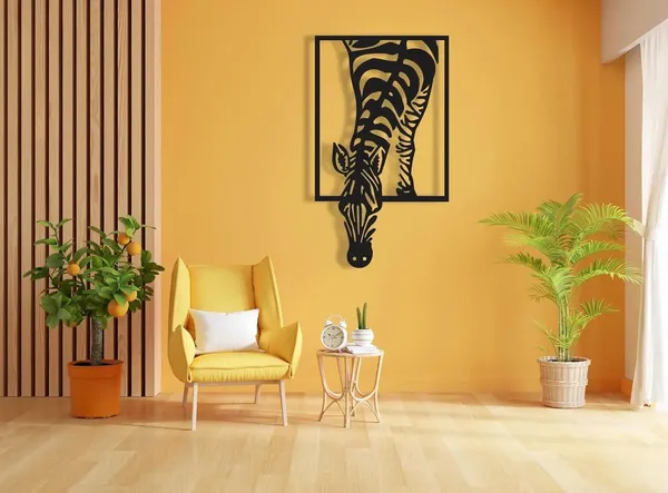 Black_Giraffe_Metal_Decor,_Metal_Wall_Decor,_Housewarming_Decor,_Metal_Wall_Art,_Home_Wall_Hangings,_Geometric_Wall_Art,_Animal_Metal_Decor,_(Size_58X33X15_Cm)