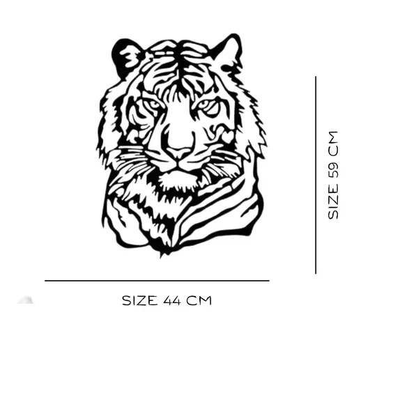 Black_Tiger_Metal_Hanging_Wall_Art_|_59L_X_44W_Cm