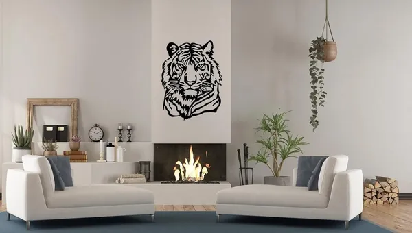 Black_Tiger_Metal_Hanging_Wall_Art_|_59L_X_44W_Cm
