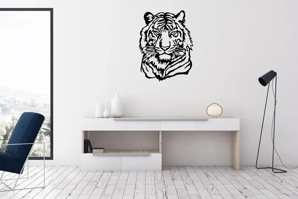 Black_Tiger_Metal_Hanging_Wall_Art_|_59L_X_44W_Cm