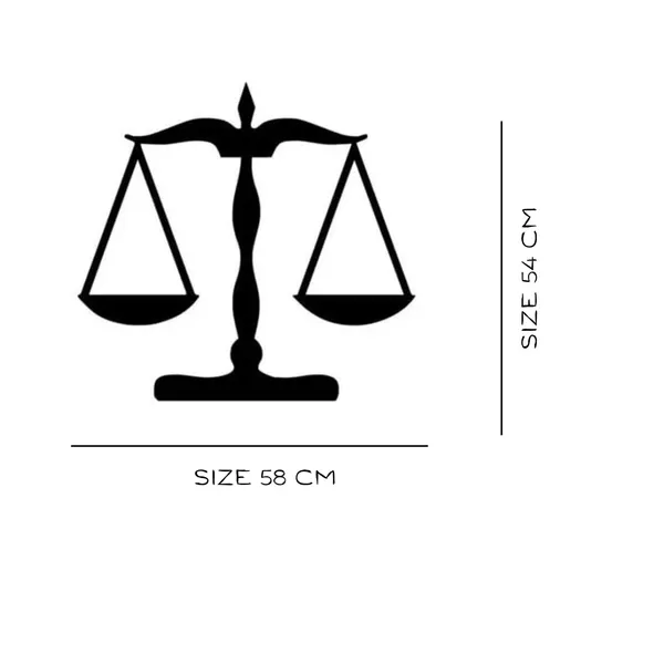 Black_Justice_Scale_Wall_Art_|_58L_X_54W_Cm