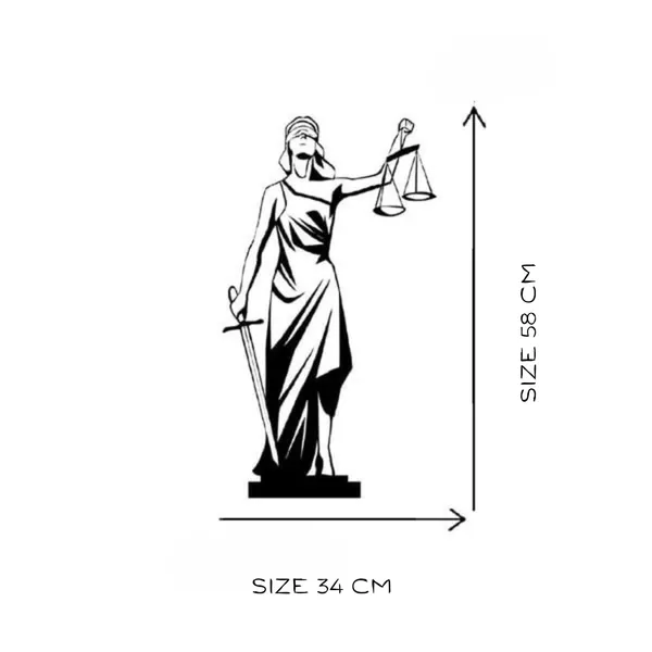 Black_Lady_Justice_Court_Of_Law_Wall_Art_|_58L_X_34W_Cm