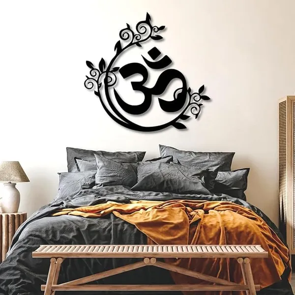 Black_Metal_Wall_Decor-Om_Metal_Wall_Decor,_Metal_Om_Decor,_Namaste_Metal_Wall_Art,_Yoga_Art_Wall_Decor,_Om_With_Flowers_Decor,_Wall_Hanging_For_Living_Room_Or_Yoga_Room_(39"X_37"|_100X94Cm,_White)
