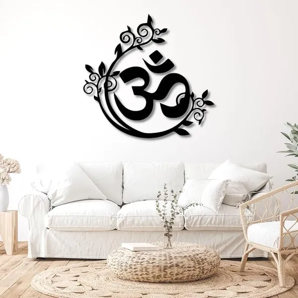 Black_Metal_Wall_Decor-Om_Metal_Wall_Decor,_Metal_Om_Decor,_Namaste_Metal_Wall_Art,_Yoga_Art_Wall_Decor,_Om_With_Flowers_Decor,_Wall_Hanging_For_Living_Room_Or_Yoga_Room_(39"X_37"|_100X94Cm,_White)