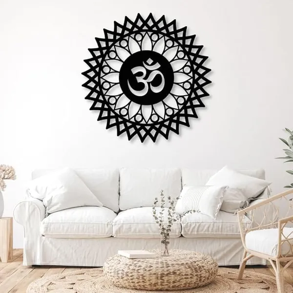 Black_Metal_Wall_Art-Om_Mandala_Metal_Wall_Decor,_Om_Metal_Wall_Decor,_Metal_Om_Decor,_Metal_Mandala_Wall_Art,_Namaste_Metal_Wall_Art,_Yoga_Wall_Art,_Wall_Hanging_For_Living_Room_Or_Yoga_Room_(39"X_39"|_100X100Cm,_)
