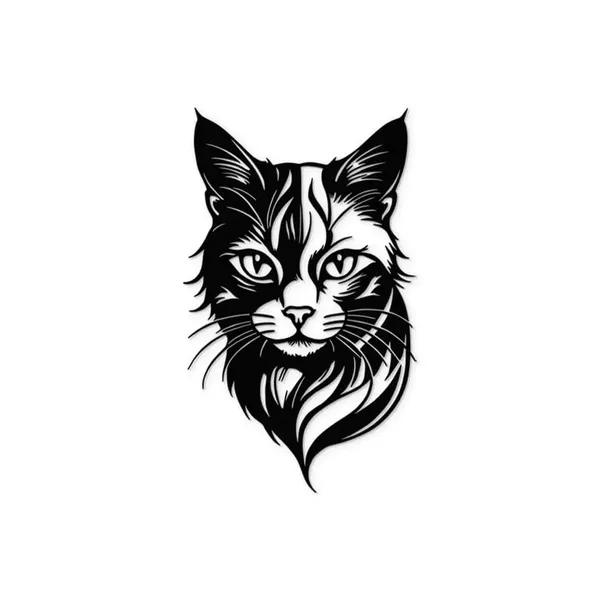 Black_Cat_Metal_Wall_Art_|_60L_X_40W_Cm