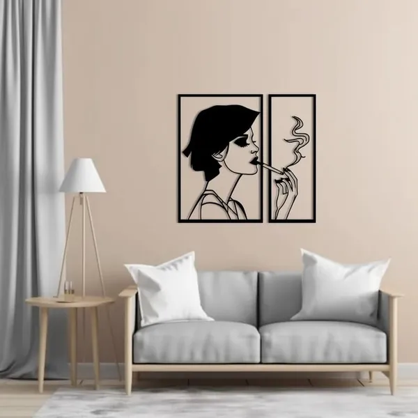 Black_Feminine_Figure_Artwork_For_Wall_|_60L_X_40W_Cm