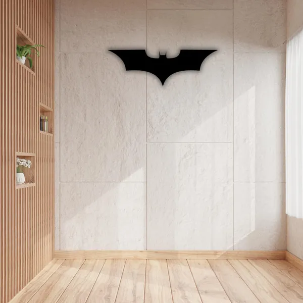 Black_Batman_Dc_Comics_Metal_Wall_Art_|_55L_X_18W_Cm