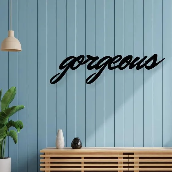 Black_Gorgeous_Typography_Wall_Art_(60X16X15_Cm)