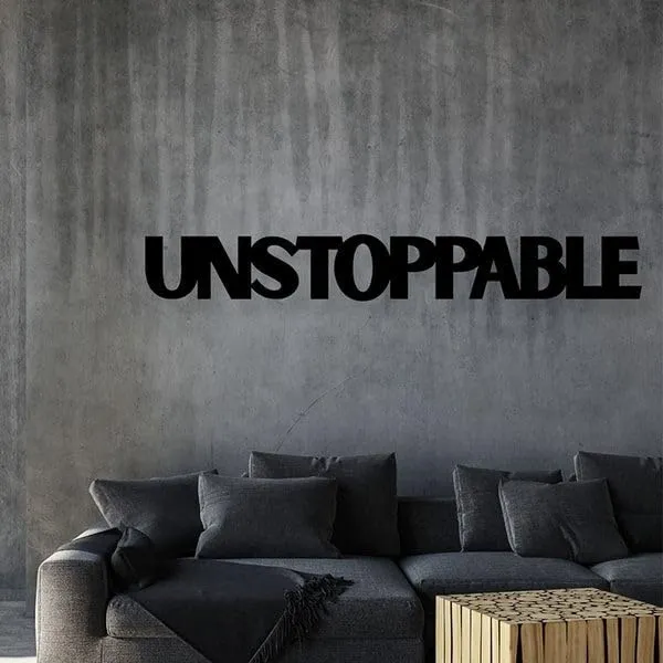 Black_Unstoppable_Typography_Wall_Art_(60X15X15_Cm)