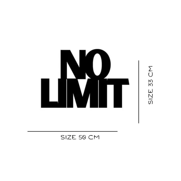 Black_No_Limit_Typography_Wall_Art_(50X33X15_Cm)