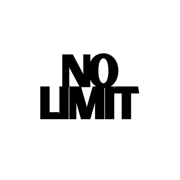 Black_No_Limit_Typography_Wall_Art_(50X33X15_Cm)