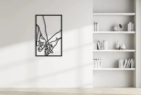 Black_Holding_Hands_Metal_Wall_Decor_|_60L_X_40W_Cm