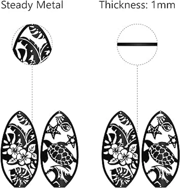 Black_Metal_Surfboard_Wall_Decoration_Iron_Hibiscus_Turtle_Wall_Decoration_Hanging_Silhouette_Tropical_Summer_Panel_For_Studio_Yoga,Indoor,Outdoor,Home,Office_30_X_10_Cm
