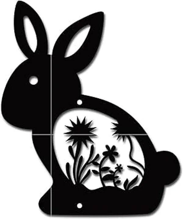 Black_Metal_Wall_Art_Rabbit_Decor_Wall_Hanging_|_24L_X_20W_Cm