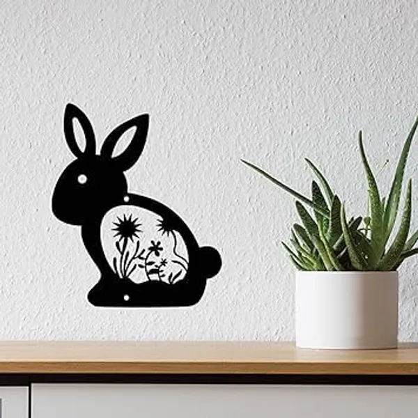 Black_Metal_Wall_Art_Rabbit_Decor_Wall_Hanging_|_24L_X_20W_Cm