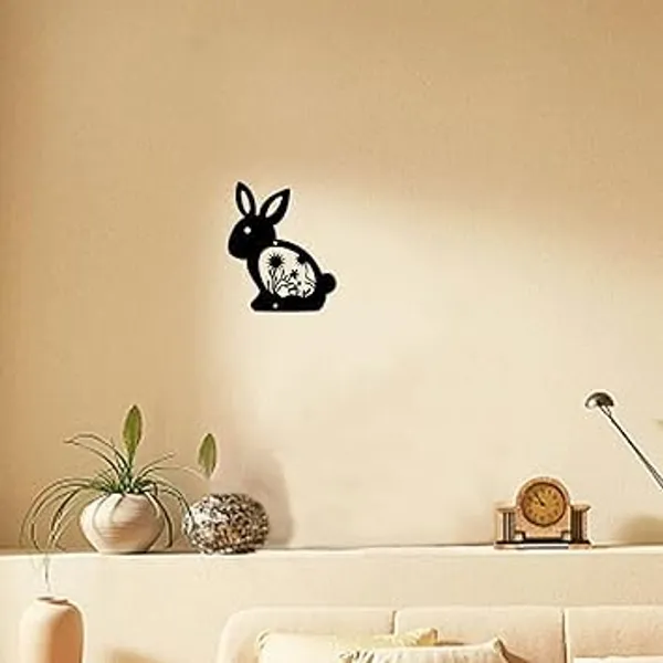 Black_Metal_Wall_Art_Rabbit_Decor_Wall_Hanging_|_24L_X_20W_Cm