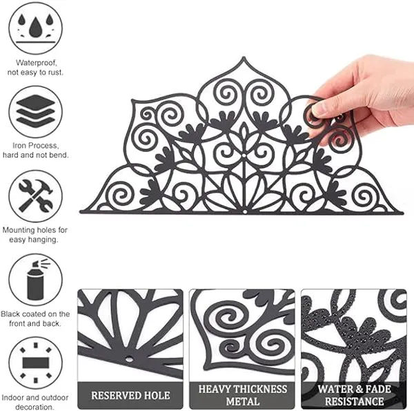 Black_Half_Flower_Wall_Decoration_|_30L_X_30W_Cm