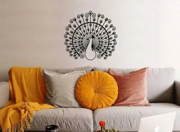 Black_Peacock_Metal_Wall_Decor_|_40L_X_25W_Cm