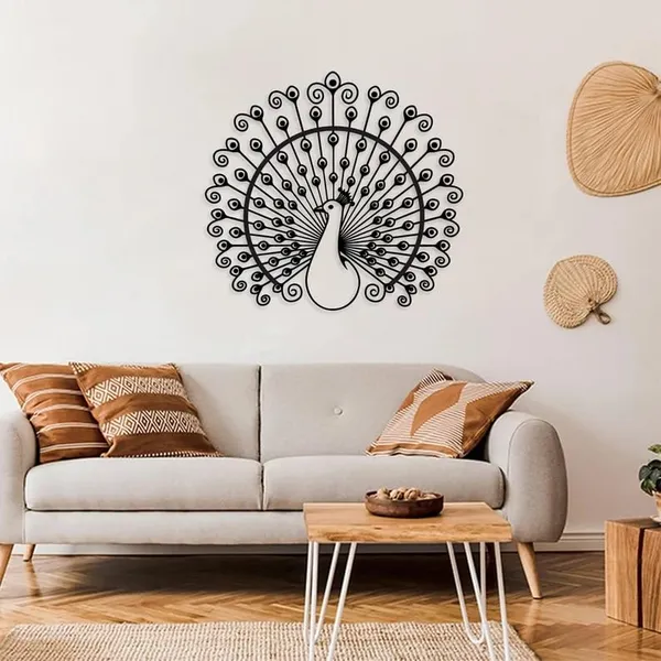 Black_Peacock_Metal_Wall_Decor_|_40L_X_25W_Cm