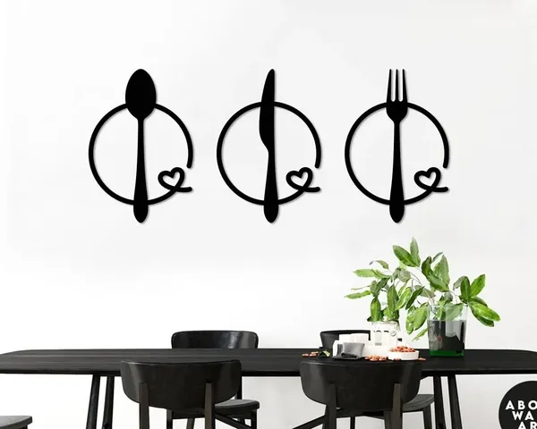 Black_Metal_Fork,_Spoon,_Knife,_Kitchen_Decor_|_40L_X_20W_Cm