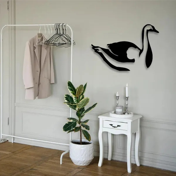 Black_Animal_Art_Swan_Metal_Wall_Decor_|_40L_X_40W_Cm
