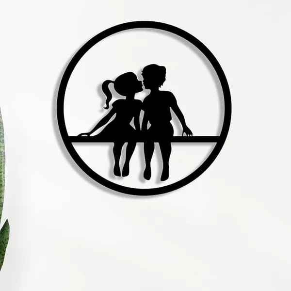 Black_Couple_Tree_Metal_Wall_Art_|_40L_X_40W_Cm