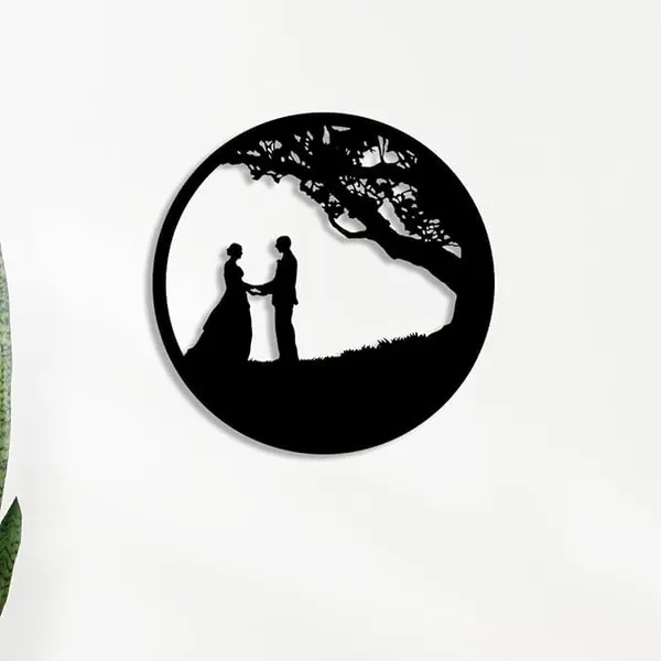 Black_Forever_Lovers_Wall_Decor,_Valentine_Day_Gift_For_Couple,_Metal_Gift_For_Her,_Metal_Tree