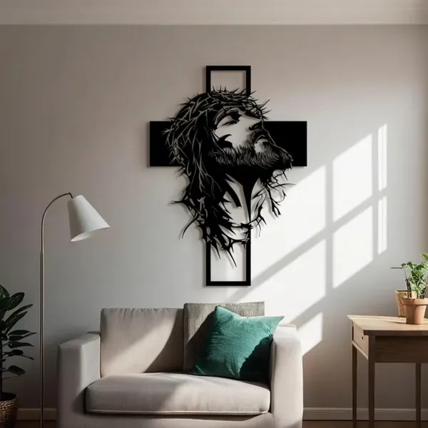 Black_Metal_Jesus_Wall_Decor_|_55L_X_40W_Cm