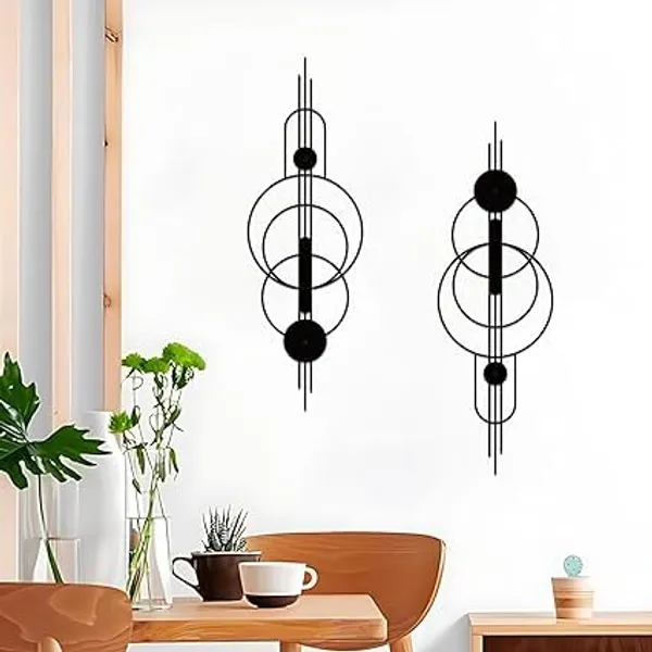 Black_2_Pcs_Metal_Abstract_Wall_Art_|_50L_X_40W_Cm