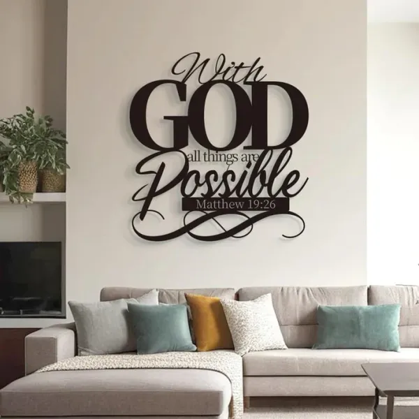 Black_Bible_Verse_Metal_Matthew_19:26_Wall_Decor_Christian_Home_Decor_Wall_Decor_(47x45x1.5_CM)