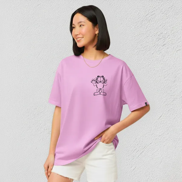 Purple_Cotton_Cat_Attitude_-_Womens_Tshirt