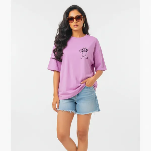 Purple_Cotton_Nice_Panda_-_Womens_Tshirt