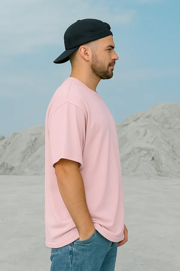 Pink_Cotton_Plain_Oversize_-_Men_Tshirt