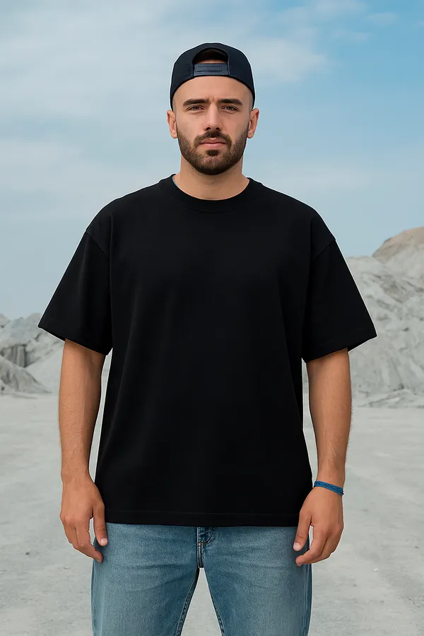 Black_Cotton_Plain_Oversize_-_Men_Tshirt