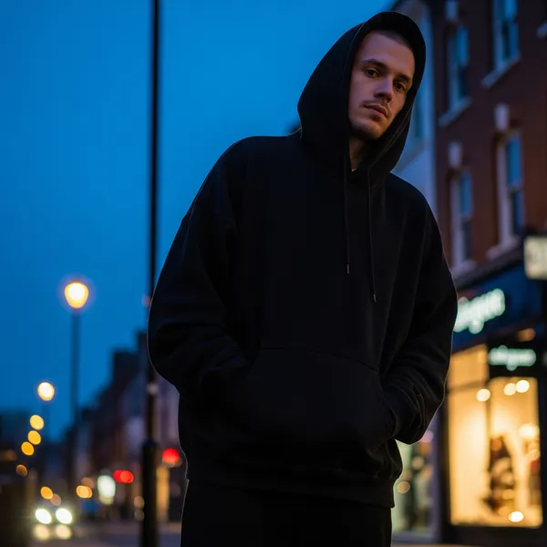 Black_Cotton_Fleece_Men_Oversize_Hoodie