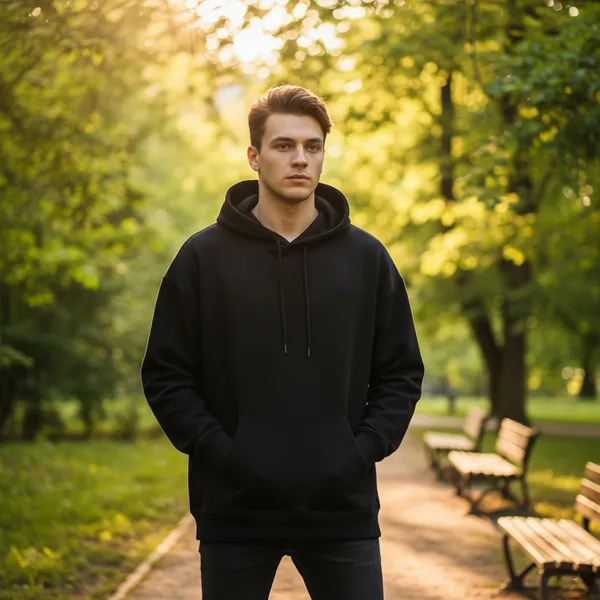 Black_Cotton_Fleece_Men_Oversize_Hoodie