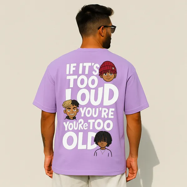 Purple_Cotton_Its_To_Loud_-_Men_Tshirt