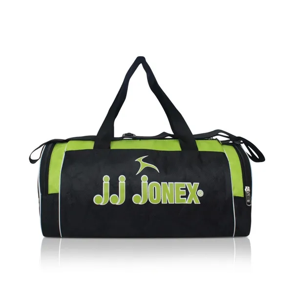 JJ_JONEX_Aqua_Premium_Duffle_Travel_Gym_Bag_28_Litre_Water-Resistant_Adjustable_Shoulder_Strap_Bags_for_Men_&_Women_(Green_&_Black)