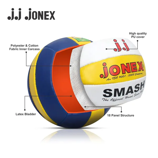 JJ_JONEX_Multicolor_Smash_Volleyball_No_4