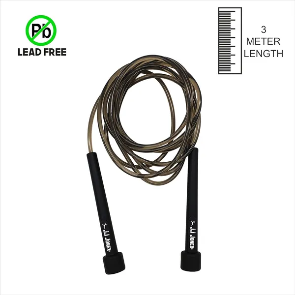 JJ_JONEX_Speed_Adjustable_Skipping_Rope_For_Gym,_Home_And_Fat_Burner_Fitness_Workout_(Brown)_(Ws)