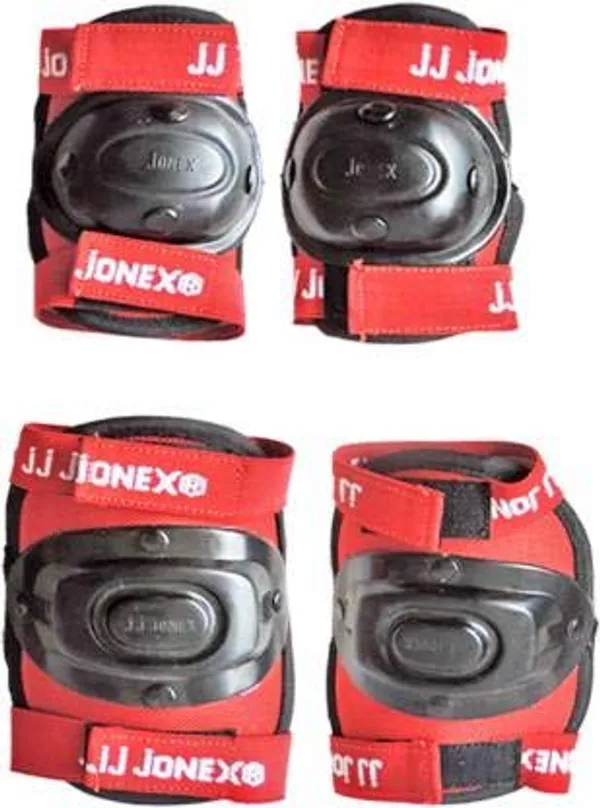 Red_&_Black_Professional_Shoe_Skate_Combo_With_Knee_And_Elbow_Guards_And_Free_Skate_Bag