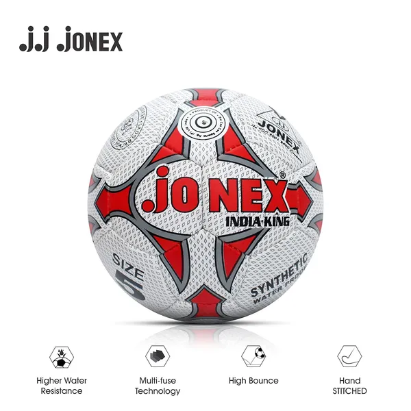 JJ_JONEX_India_King_Football_Size_5,_White