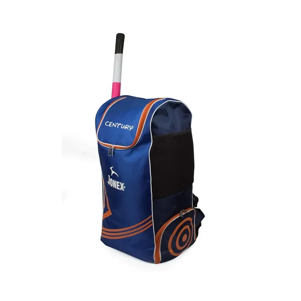 JJ_JONEX_Century_Cricket_Kit_Bag_With_Shoe_Compartment_(Blue,_Orange)