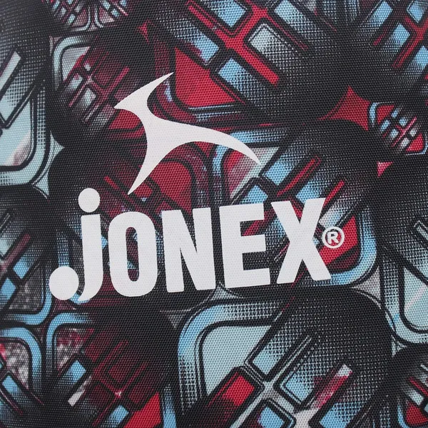 JJ_JONEX_Red_&_Grey_String_Bag_Backpack