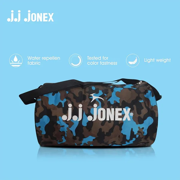 JJ_JONEX_Camouflage_Blue_Premium_Gym_Bag