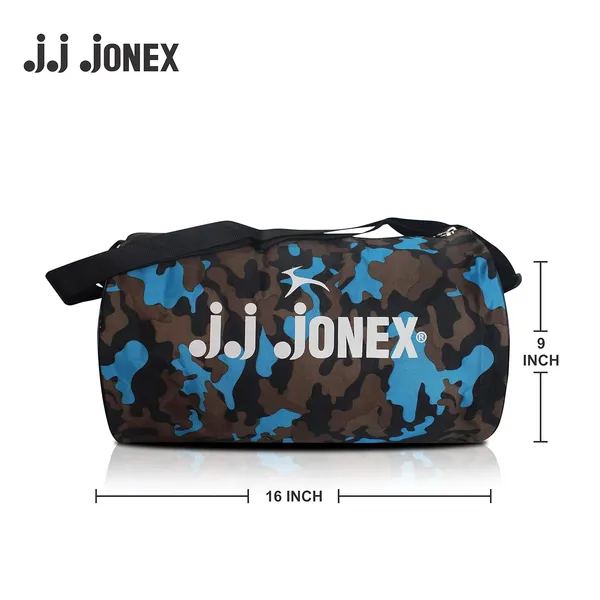 JJ_JONEX_Camouflage_Blue_Premium_Gym_Bag