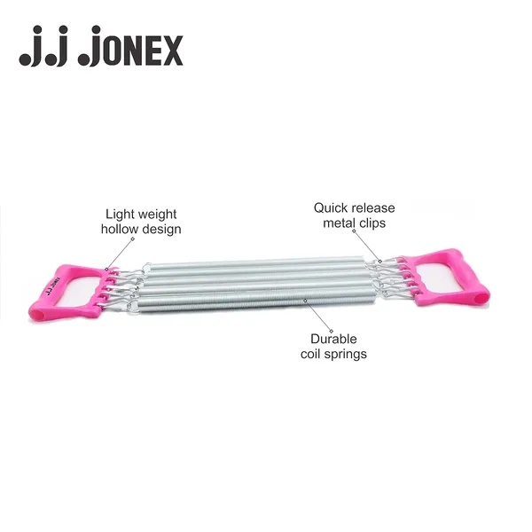 JJ_JONEX_Multicolor_Chest_Expander,_Chest_Arm_Expander,_Chest_Expander_With_Multiple_Springs,_Spring_Chest_Expander_(With_5_Spring)