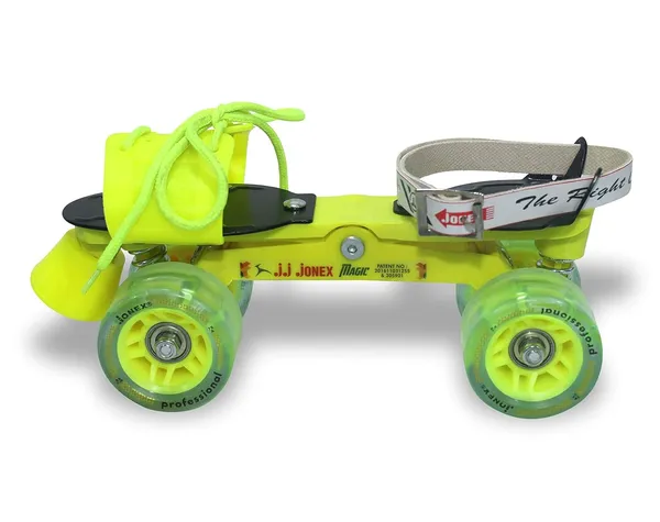 JJ_JONEX_PROFFESIONAL_WITH_BREAKRoller_Skates,_Roller_Skates_For_Men,_Skates_For_Women,_Adjustable_Roller_Skates,_Outdoor_&_Indoor_Illuminating_Roller_Skates_(Professional_Bearing)